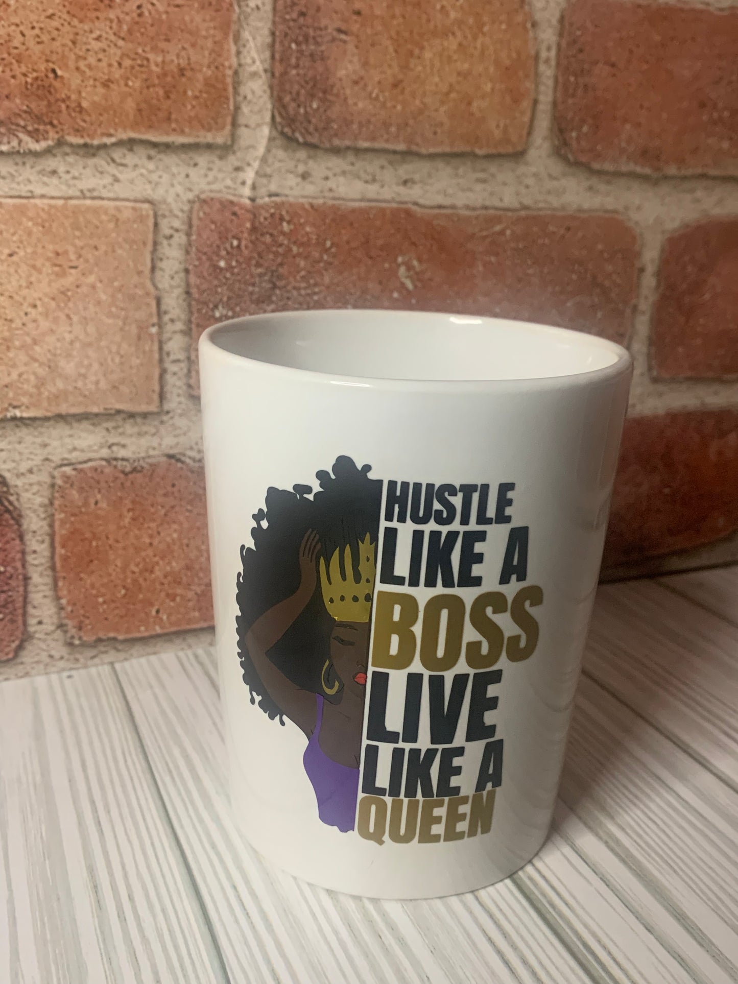 Hustle like a Boss Tea Cup