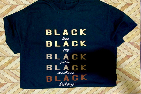 BLACK Love , BLACK Joy T-Shirt